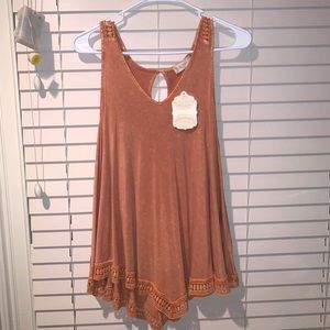 altar’d state orange tank top